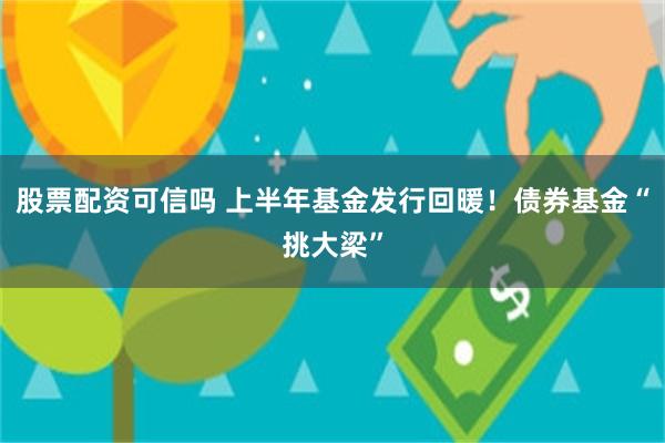 股票配资可信吗 上半年基金发行回暖！债券基金“挑大梁”