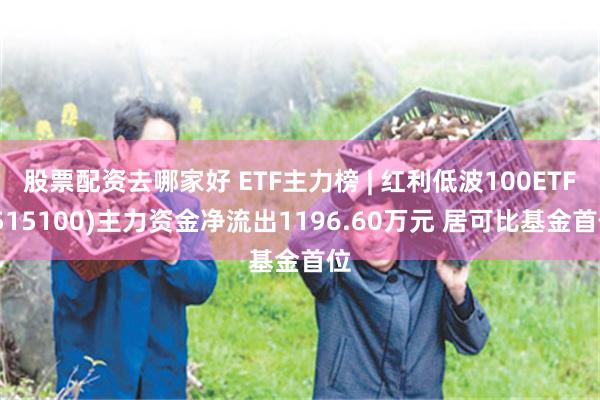 股票配资去哪家好 ETF主力榜 | 红利低波100ETF(515100)主力资金净流出1196.60万元 居可比基金首位