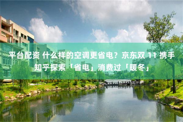 平台配资 什么样的空调更省电？京东双 11 携手知乎探索「省电」消费过「暖冬」